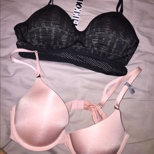 Aerie and Victoria Secret Bras